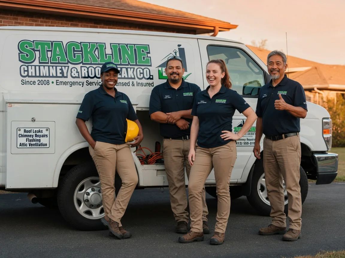 Chimney flashing repair company in Waverly, NE